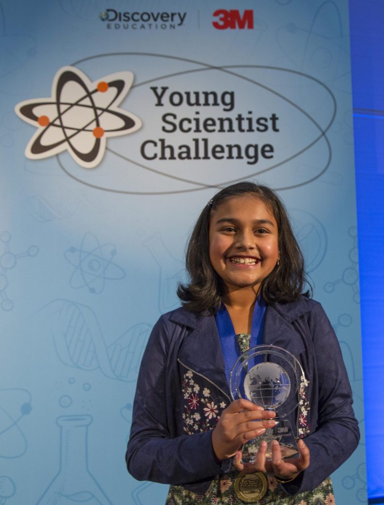 Gintajali Rao, past winner of the 3M Discovery Young Scientist Challenge, is now Time's Kid of the Year. Here's how to enter in the 2021 challenge (sponsor)