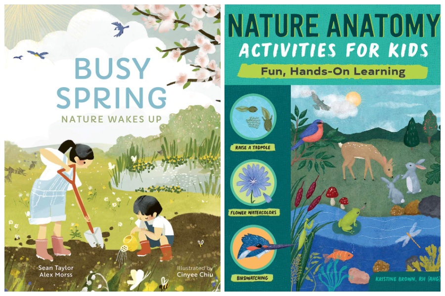 5 wonderful new books about spring for kids! YES, it’s finally here!