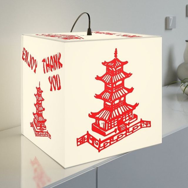 You can bid on this amazing takeout-inspired lamp by Sey x Yes at the Create to Stop Hate auction.