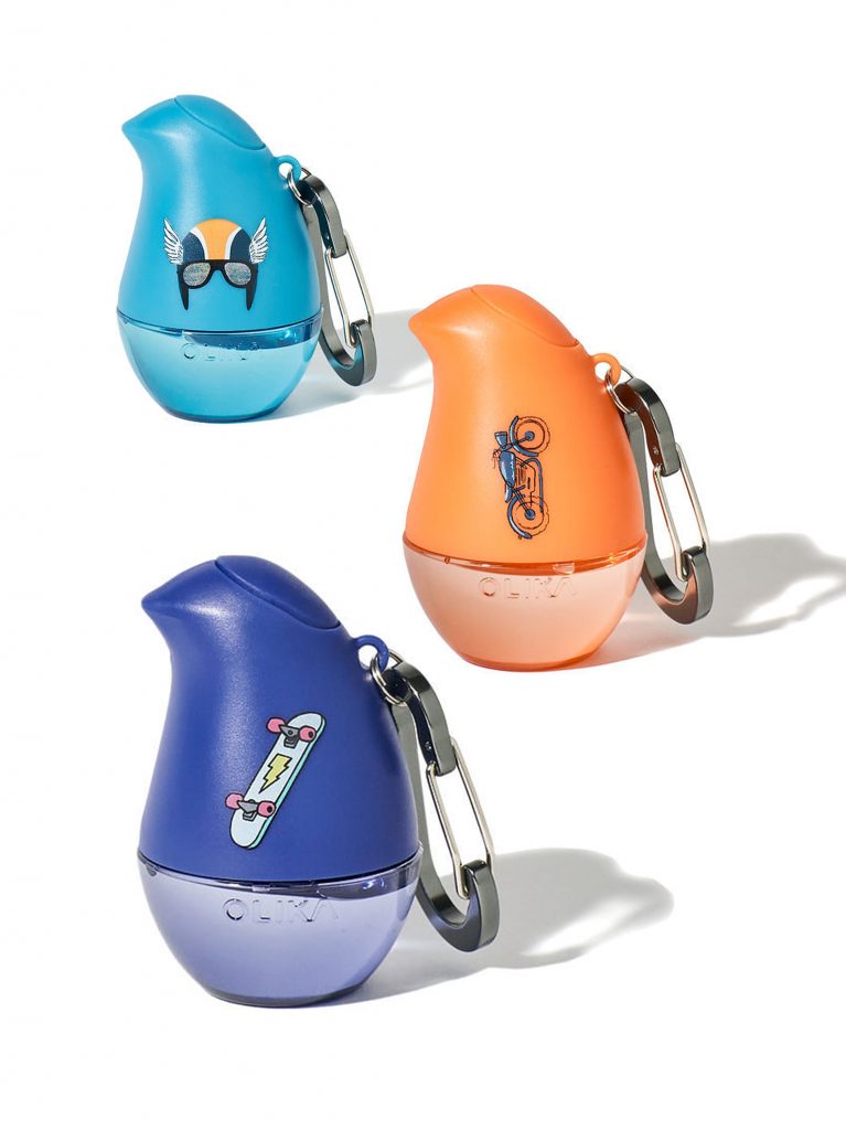 Olika hand sanitizers for kids with edgy designs from Tea Collection. Perfect for Easter baskets!