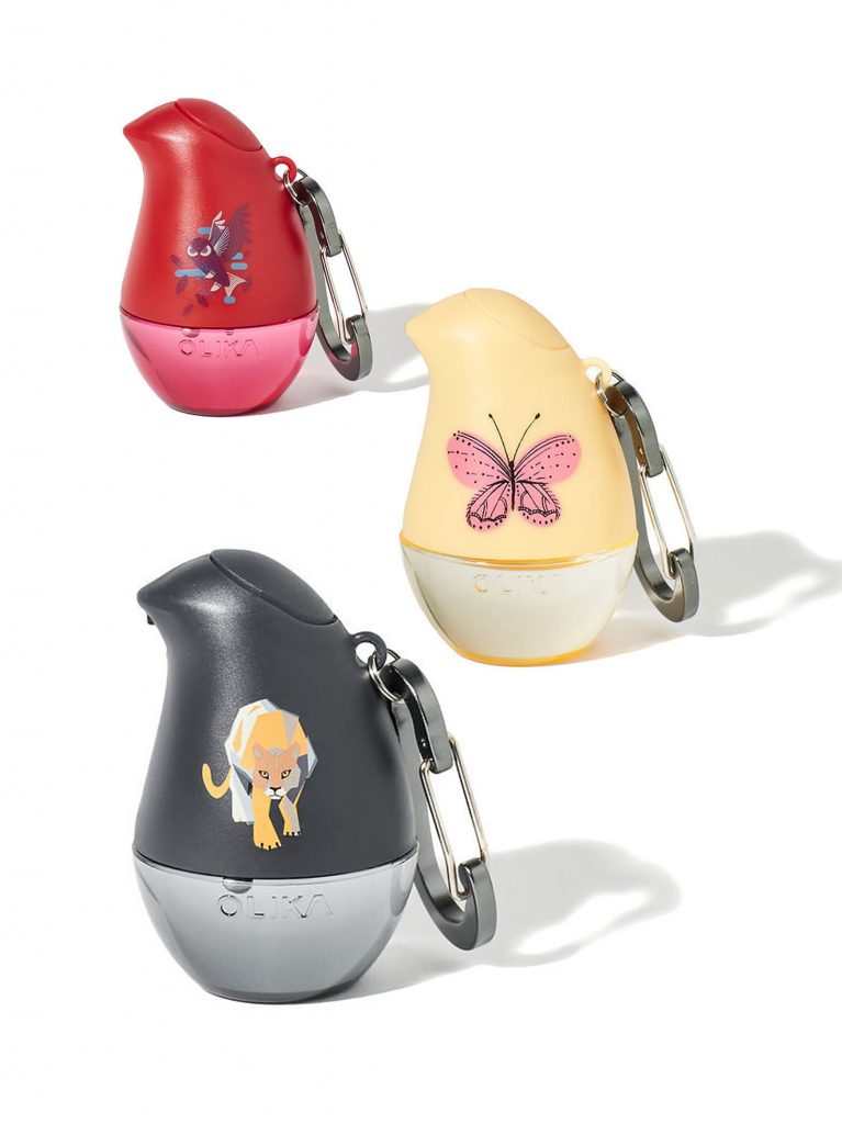 Olika hand sanitizers for kid in cute birdie spray bottles: Perfect for easter baskets 