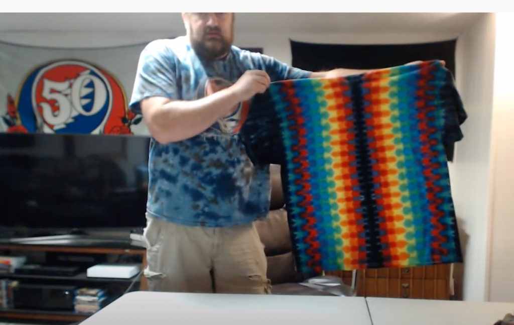 Cool tie-dye pattern tutorials: DNA pattern at Tie Dye Tanks