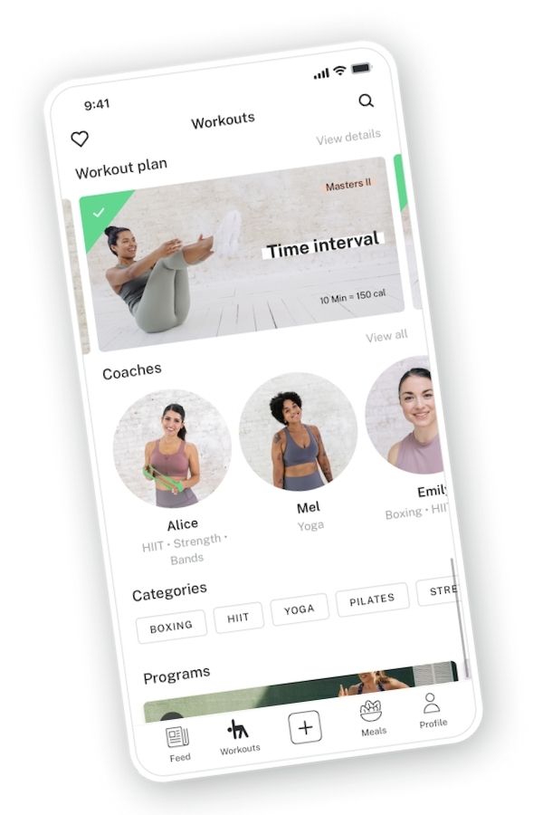 Give an annual subscription to 8-Fit app for an active mom on Mother's Day 