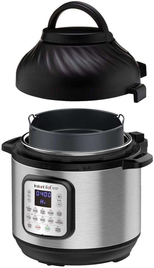 Instant Pot Duo Crisp with Air Fryer on sale for Amazon Prime Days