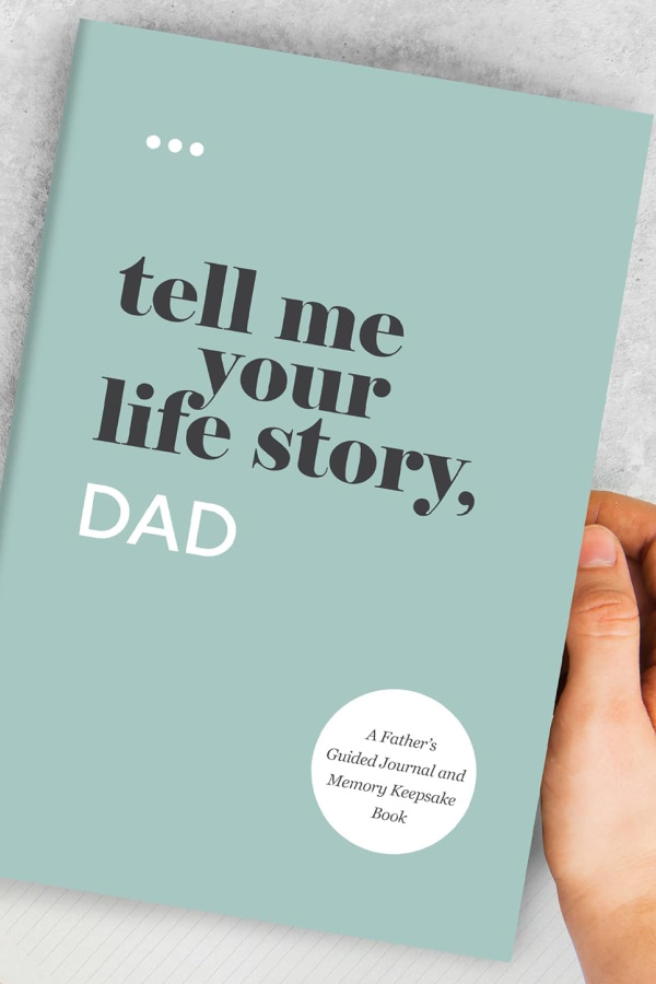 Last minute Father's Day gifts: Tell Me Your Life Story, Dad book ships overnight