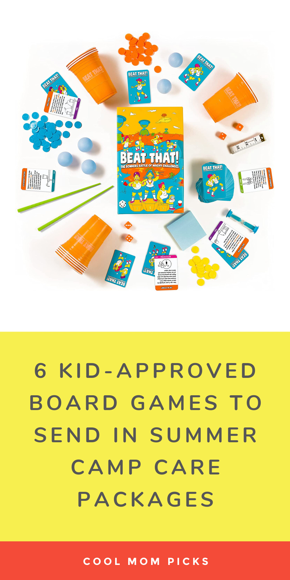 6 fun board games for summer camp care packages