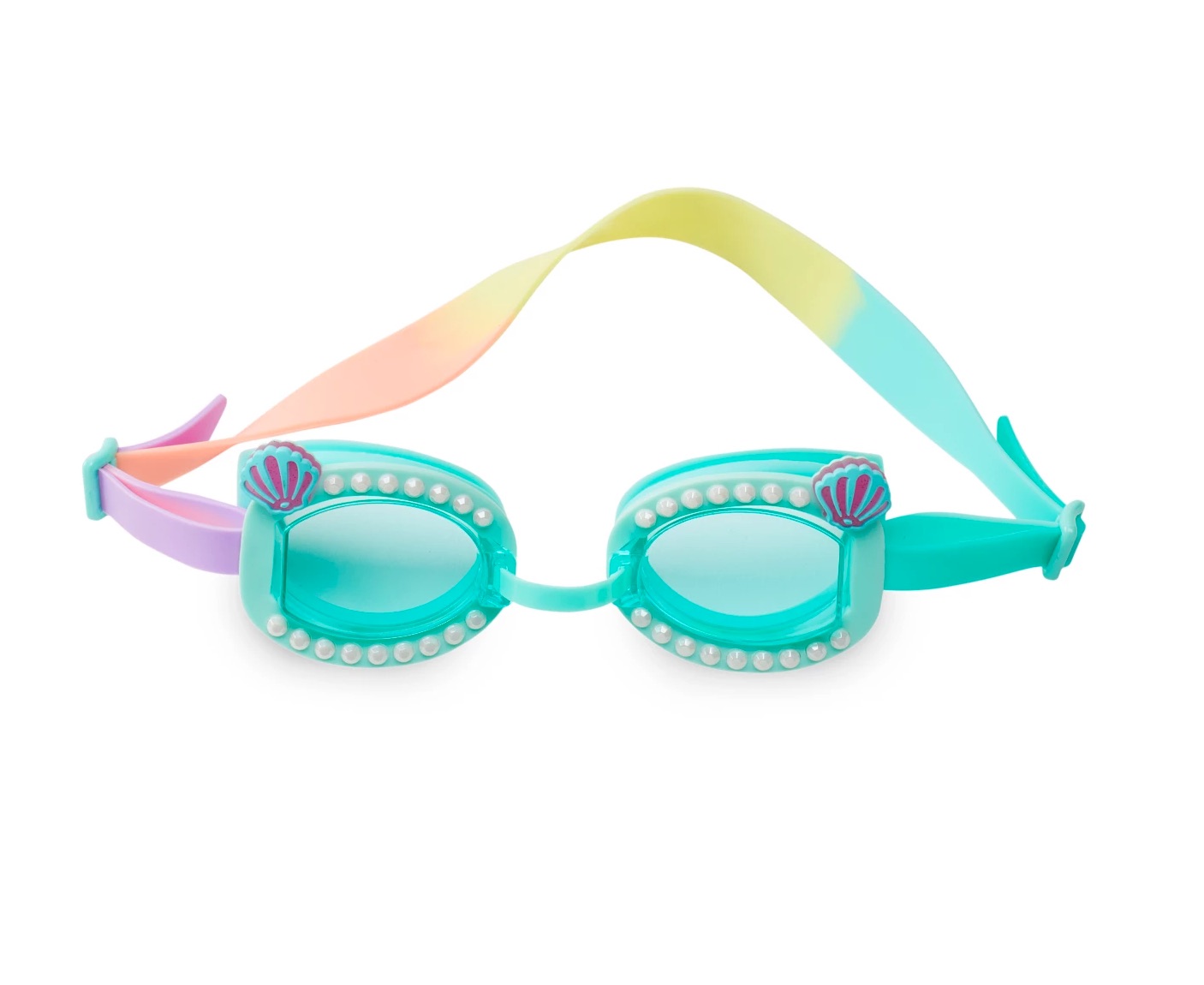 Bling swim goggles for kids: Ariel goggles at Disney, because pearls are always classic right?
