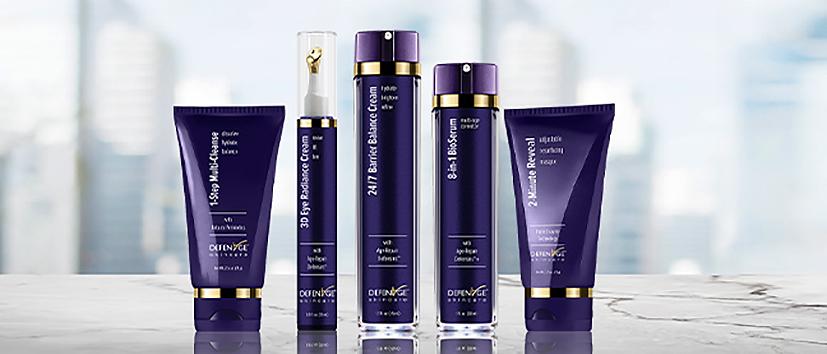 What is the DefenAge skincare line all about?