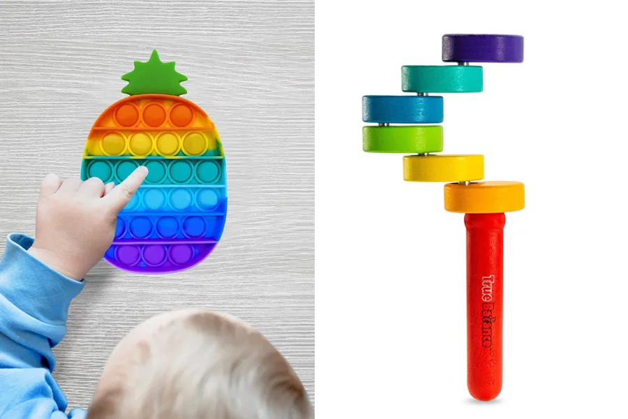 Our favorite fidget toys for kids -- or you! No spinners, because that's so 2019