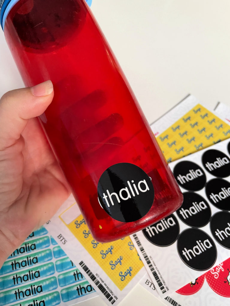 Creative ideas for personalized labels for kids | Cool Mom Picks in partnership with Mabel's Labels