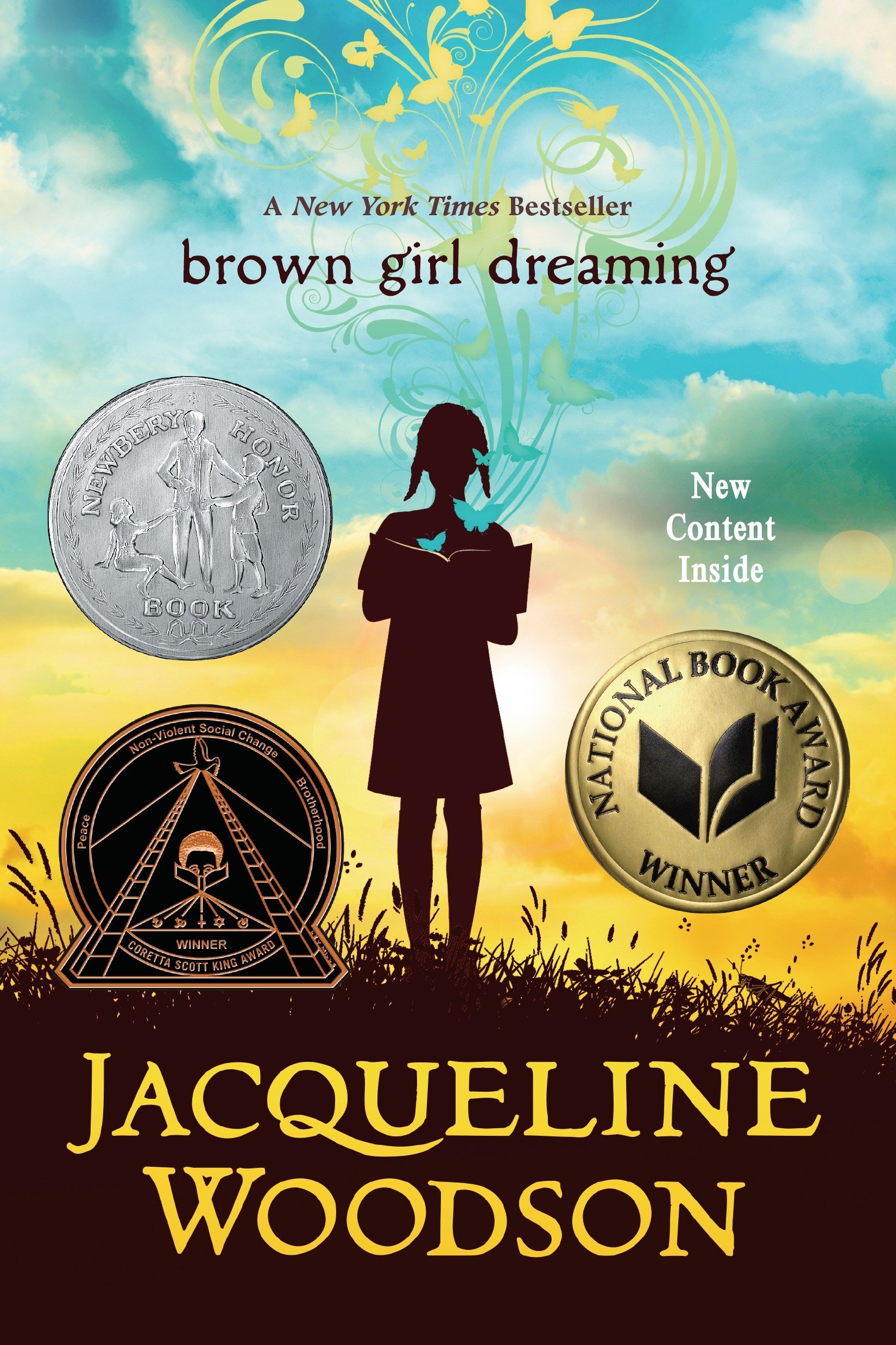Tip for reluctant readers: Try novels written in verse like Brown Girl Dreaming by Jacqueline Woodson