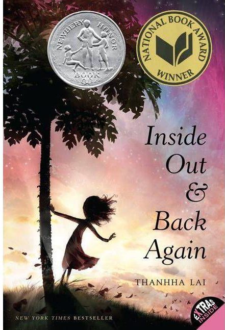 Tip for reluctant readers: Try novels written in verse like Inside Out and Back Again by Thanhha Lai
