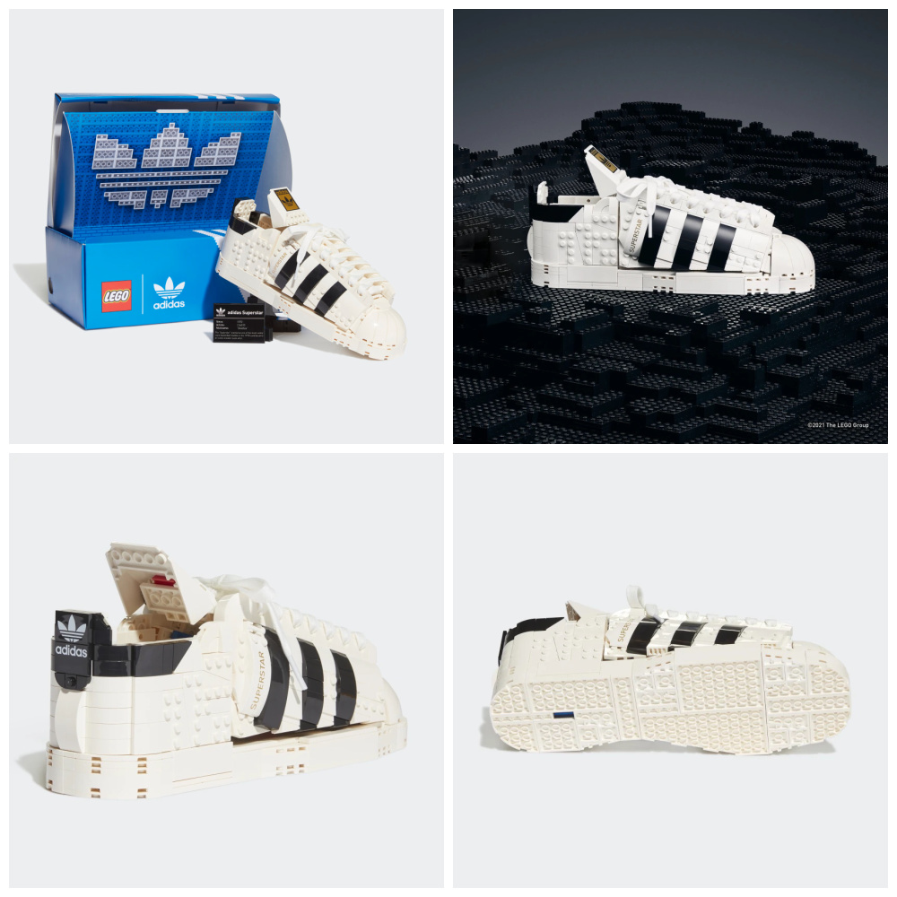 The new Adidas lego set: Looks like a shoe, but feels like stepping on real legos! (because you would be)