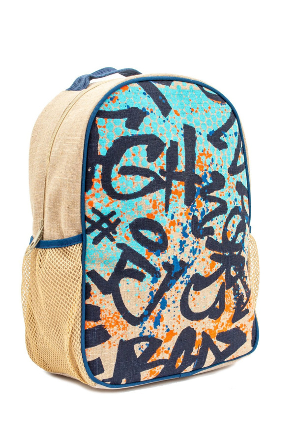 Cool backpacks for preschool and kindergarten: Graffiti backpack at SoYoung