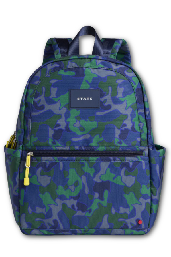 Cool backpacks for teens: The Kane backpack from State made from 90% recycled materials