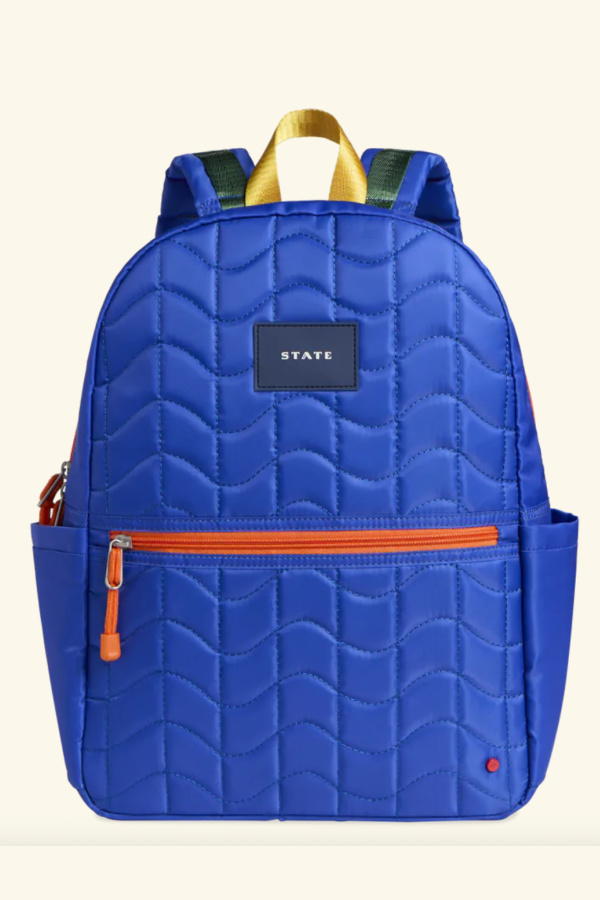 State Bags new wiggly puffer backpack is perfect from PreK through 3rd grade