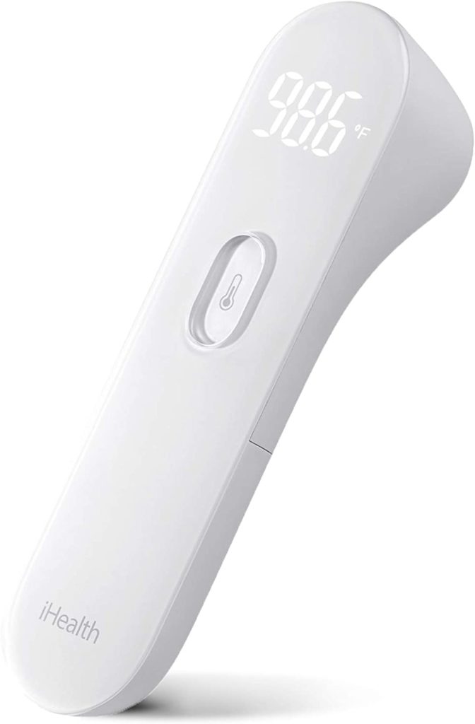 A few things to stock up on for another season of Covid: iHealth's digital thermometer