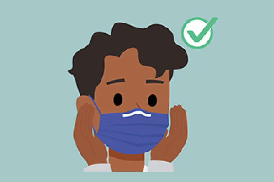 The one trick to make sure your child’s face mask fits properly, to comply with the brand new CDC recommendations.