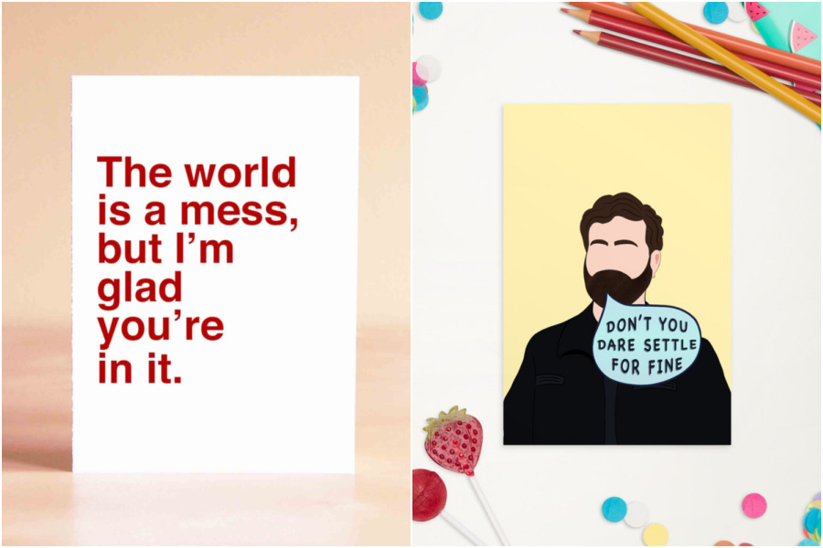 10 fun just-because cards for a friend who could use a little pick-me-up right now. It’s hard out there.