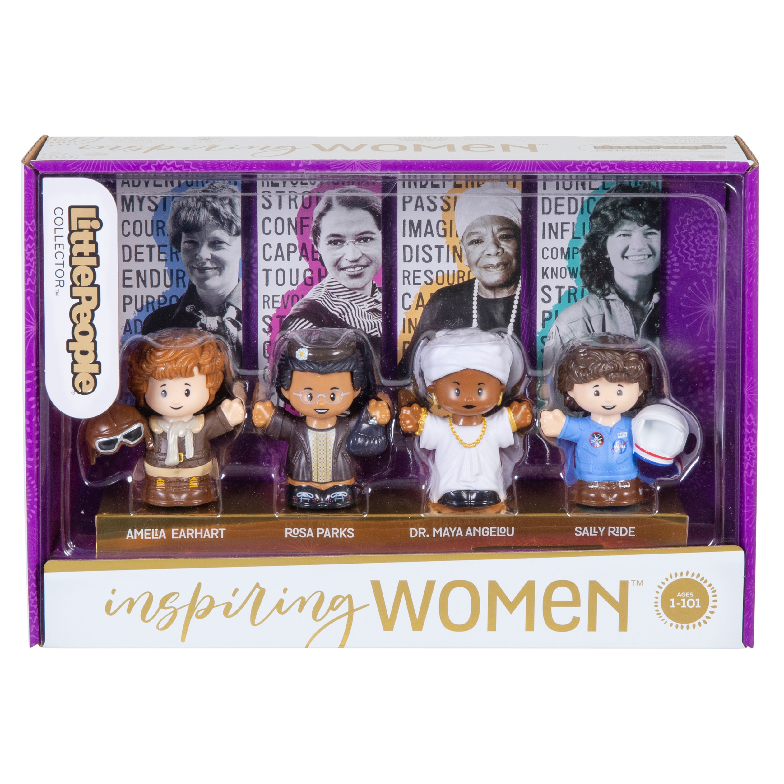 We love finding some of our favorite inspiring women in toy form! | Little People Inspiring Women