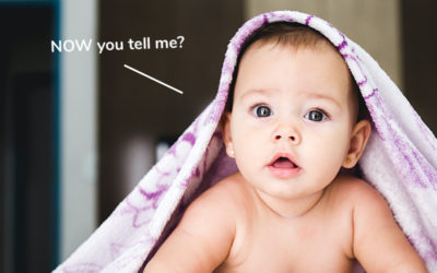9 things we wish we knew when our kids were babies. Oh, do we ever.