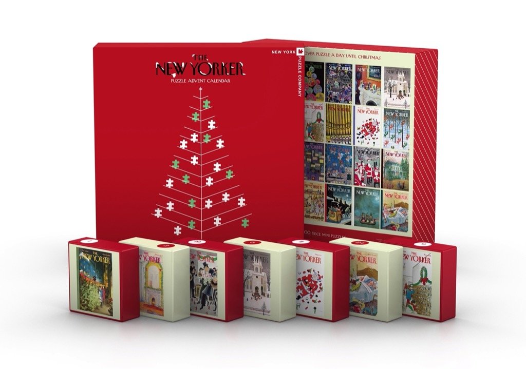 This New Yorker Puzzle Advent Calendar makes a very special gift for a magazine fan