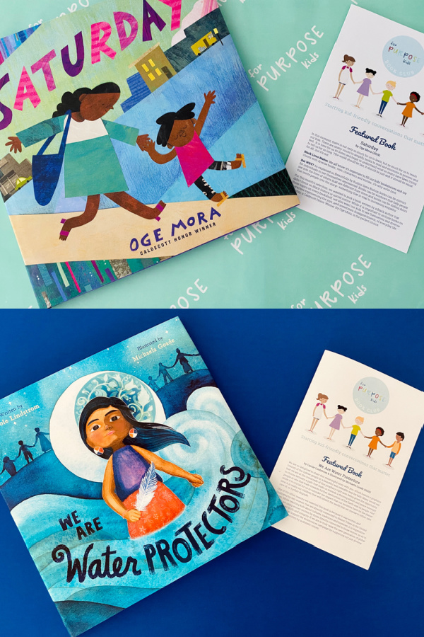The For Purpose subscription box for kids helps open their hearts and minds through reading + related activities