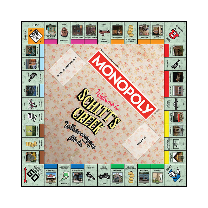 Ew, David! The Schitt's Creek Monopoly game is here! 