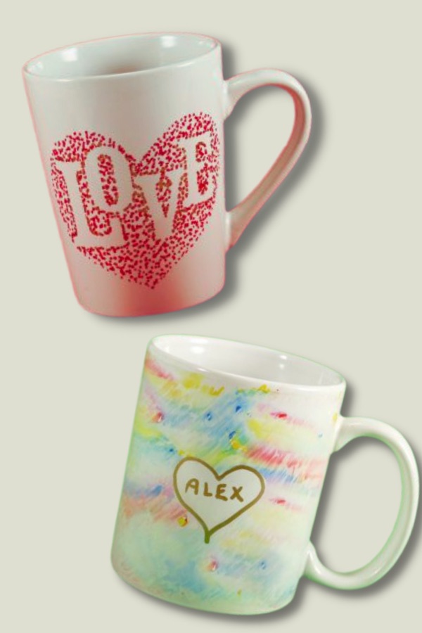 DIY your own gifts with Jennifer Mather's easy Sharpie mugs