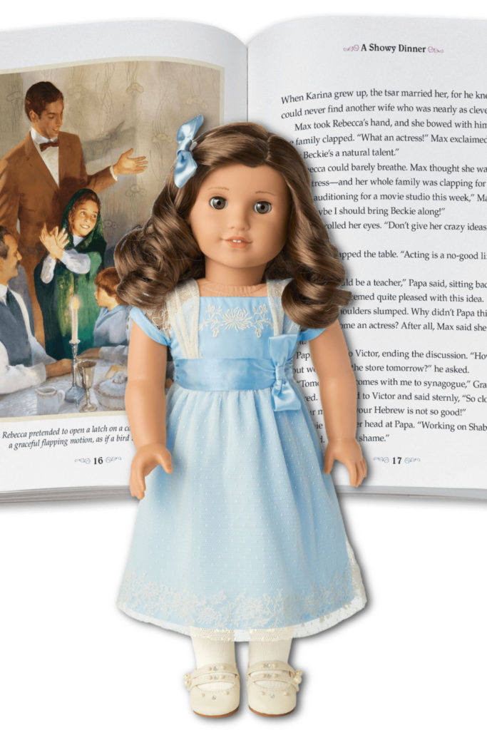 Hanukkah gifts for kids 2021: Rebecca American Girl Doll and her Hanukkah outfit
