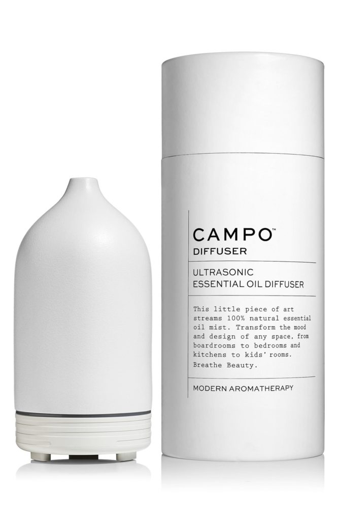 Campo Ceramic Ultrasonic Essential Oil Diffuser now on sale in time for holiday gifts
