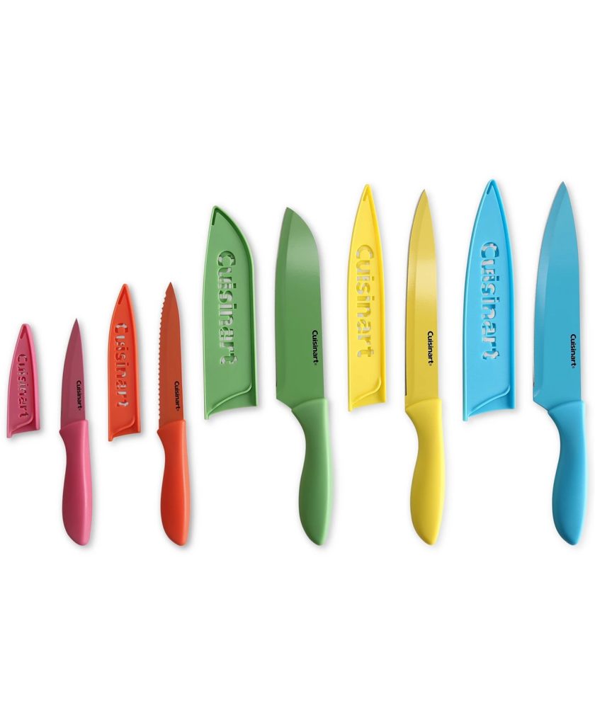 Gorgeous Cuisinart ceramic knife set deeply discounted on Black Friday