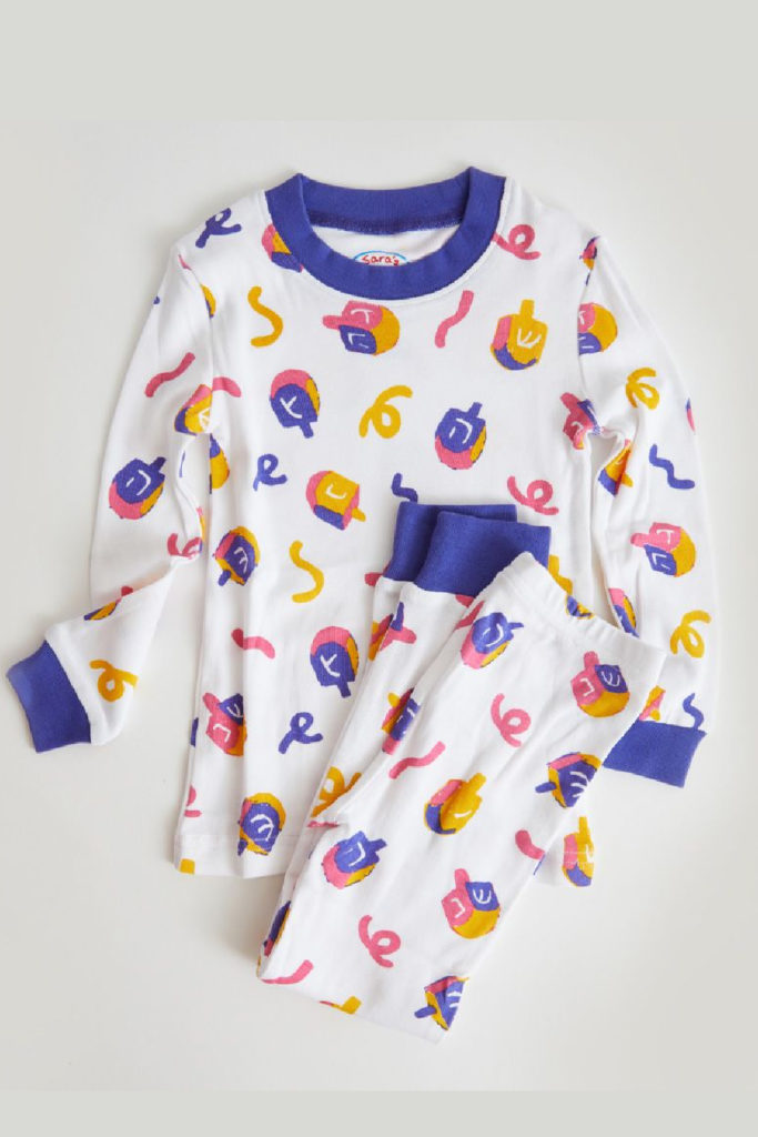 Hanukkah gifts for kids 2021: Dreidel pajamas for the kids