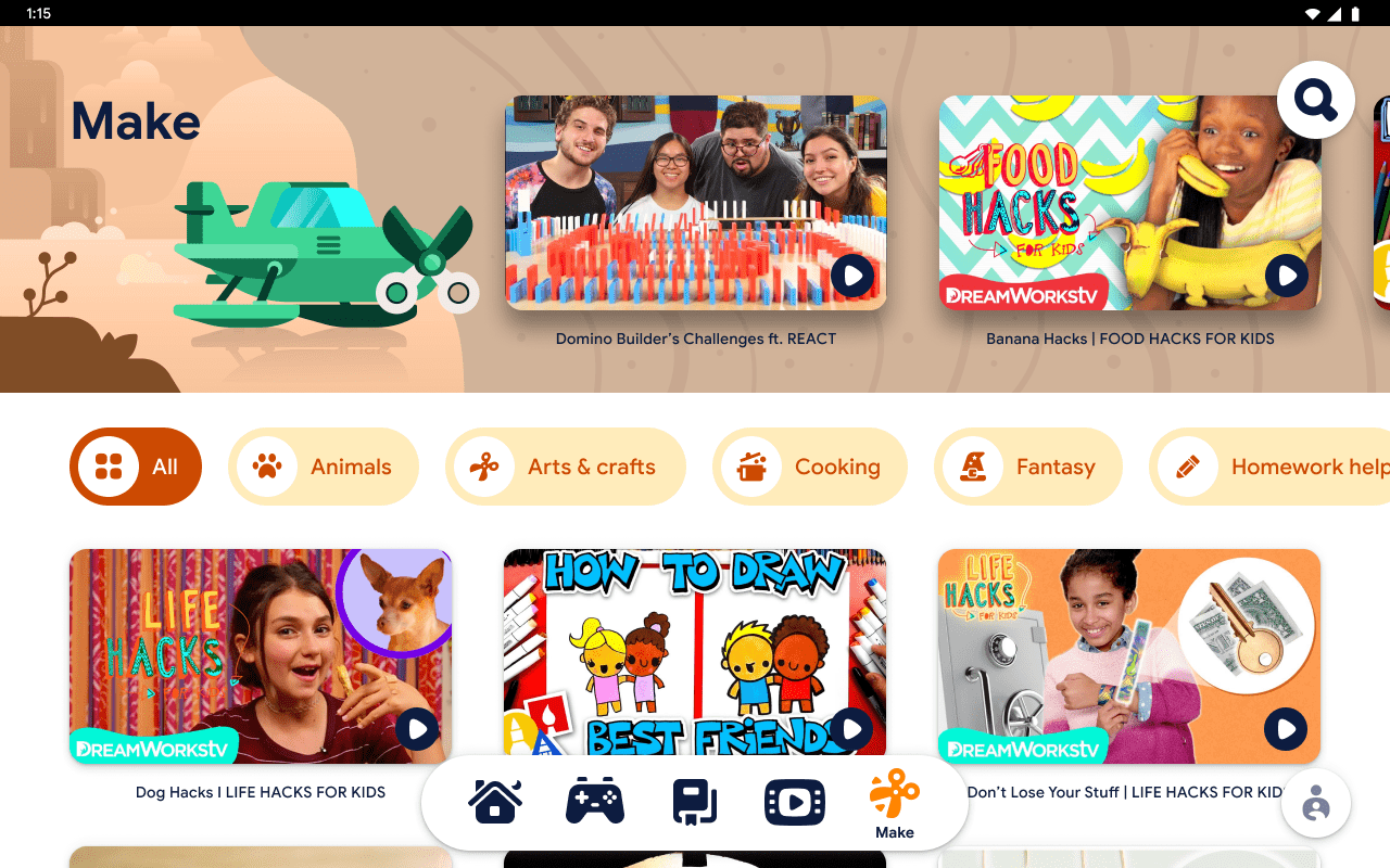 Google Kids Space is a kids mode on select Android Tablets | sponsor