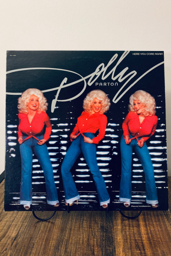 Gifts for Dolly Parton fans: An original 1977 Here You Come Again LP