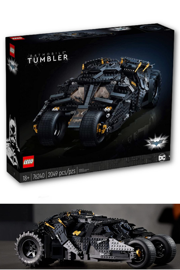 The hottest holiday toys and games: The new LEGO DC Batman tumbler set