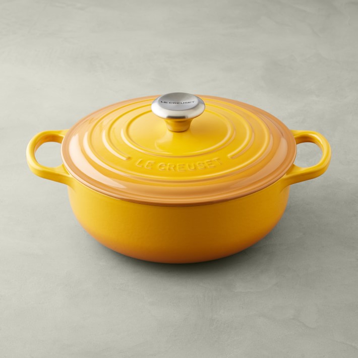 Le Creuset signature enameled cast iron essential oven on sale for Black Friday!