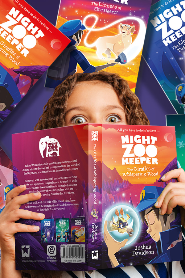 The Night Zookeeper storybook series is not only fun for kids, your child's own stories could be published in the next one! Here's how (sponsored0