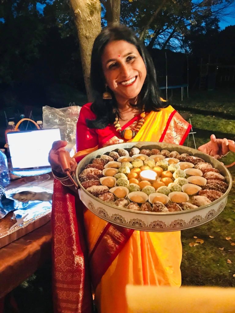 Niri Kumar on celebrating Diwali as a minority in the U.S., and how she made it her own | photo © Nirasha Kumar for Cool Mom Picks