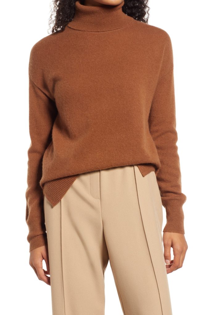 Early Black Friday deals: A gorgeous cashmere turtleneck sweater from Nordstrom in 12 colors
