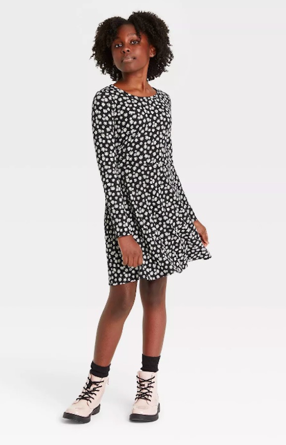 Perfect for the holidays, this skater dress from Target is only $10