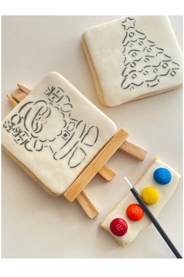 Paint your own cookie kit from Sweet Craft Kit on Etsy for around $15