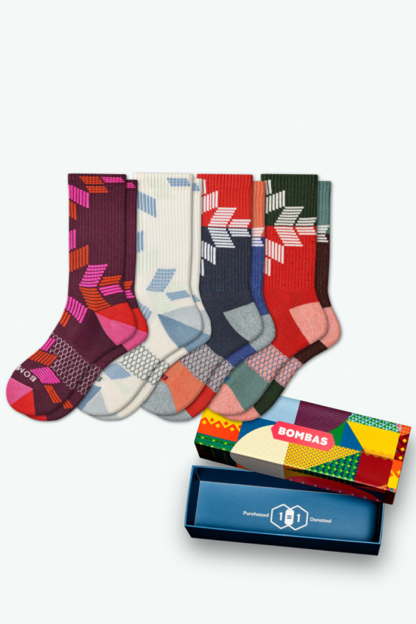 Bombas Alpine Winter Snowflake Socks Gift Set: Gifts that give back beautifully