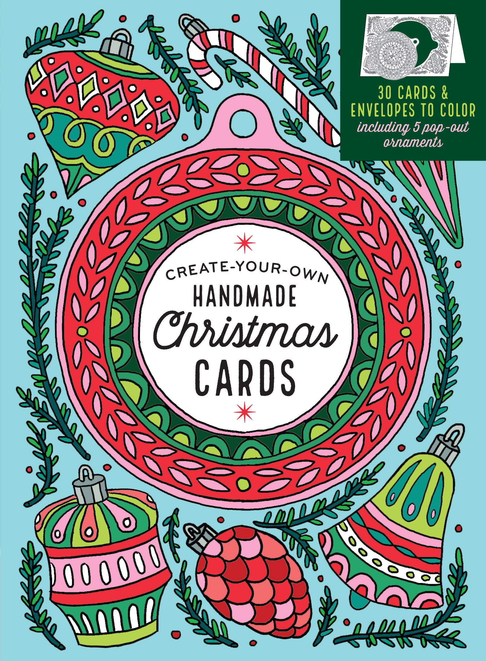 Create Your Own Handmade Christmas Cards, Envelopes, Ornaments : Gifts under $15