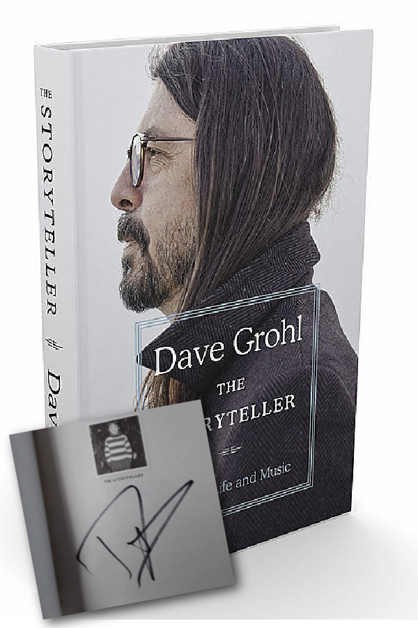 Creative gifts for man who has everything: Autographed copy of Dave Grohl's new memoir, Storyteller