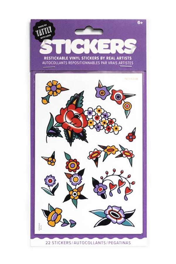 Great gift for teens under $15: Tattly Floral Stickers