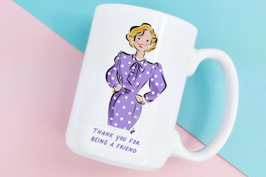 The Betty White mug that supports everything Betty White loved.