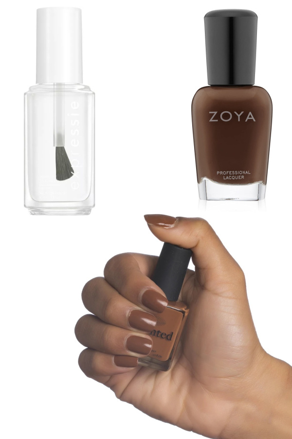 Spring 2022 Nail Trends: The Naked Nail (Mented, Zoya and Essie Expressie)