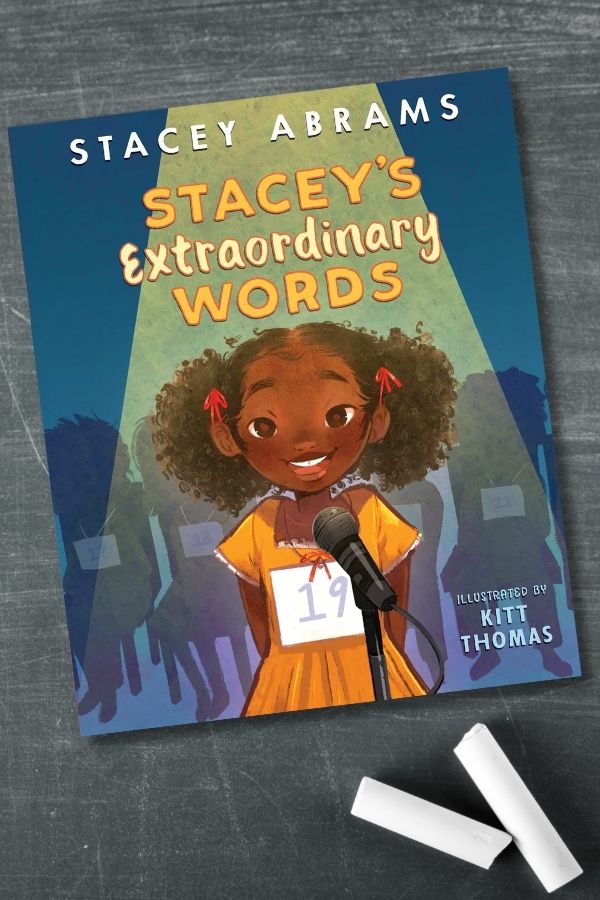 Stacey's Extraordinary Words is a terrific new story written by Stacey Abrams