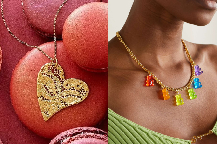 Cool Valentine's Day jewelry for women: 14 pieces that are edgy, funky, and anything but traditional.